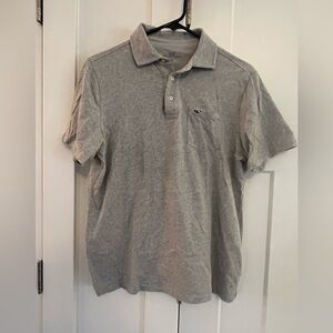 Vineyard Vines Heather Gray Polo Shirt boys xl 18